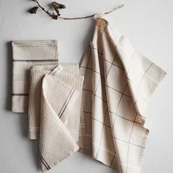 Rosendahl Copenhagen Alpha Geschirrtuch 50x70 Cm, Sand -Kindertextilien Verkäufe rosendahl copenhagen alpha kitchen towel 50x70 cm sand 4