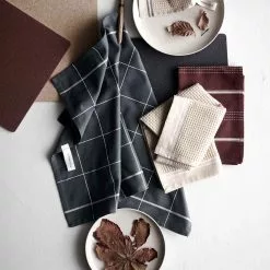 Rosendahl Copenhagen Beta Geschirrtuch 50x70 Cm, Bordeaux -Kindertextilien Verkäufe rosendahl copenhagen beta kitchen towel 50x70 cm sand 15