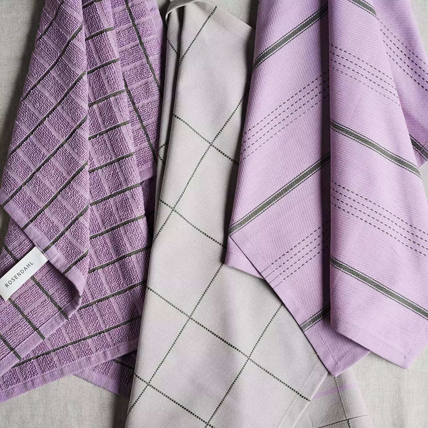 Rosendahl Copenhagen Beta Geschirrtuch 50x70 Cm, Lavendelfarbig 6 Rosendahl Copenhagen Beta Geschirrtuch 50x70 Cm, Lavendelfarbig – Bild 6