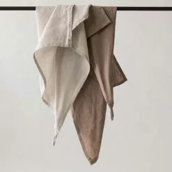 Tell Me More Linen Geschirrtuch 50x70 Cm, Warmes Grau -Kindertextilien Verkäufe tell me more kitchen towel linen 50x70 cm 6