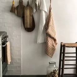 Tell Me More Gingham Geschirrtuch 50x70 Cm, Natur 6 Tell Me More Gingham Geschirrtuch 50x70 Cm, Natur -Kindertextilien Verkäufe tell me more kitchen towel linen gingham natural 3