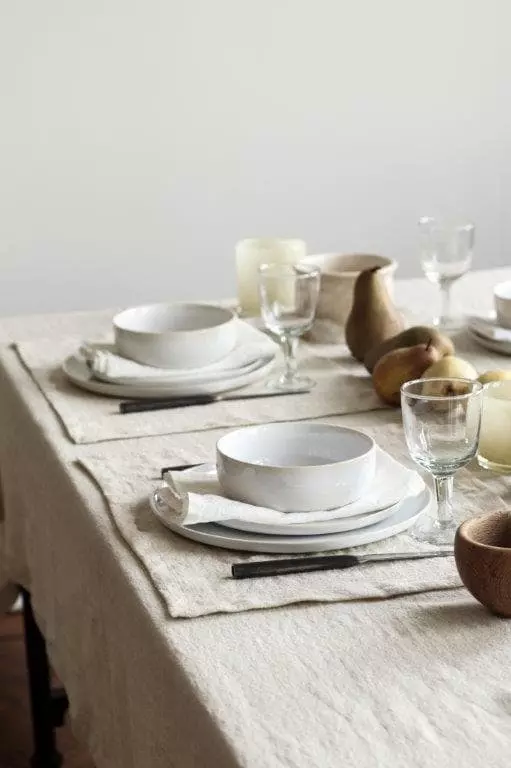 Tell Me More Marion Tischdecke 145x270 Cm, Wheat 2 Tell Me More Marion Tischdecke 145x270 Cm, Wheat – Bild 2